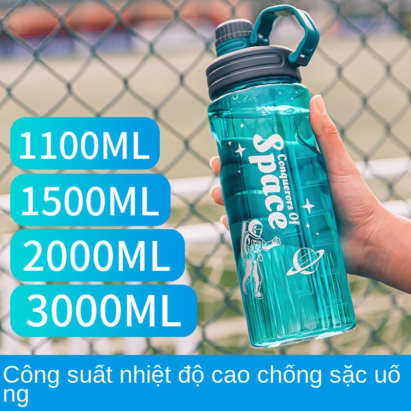 chống vỡ dung tích siêu lớn bán buôn cốc nhựa nam nữ tiện dụng tách trà công trường nhiệt độ cao ấm đun nước thể t