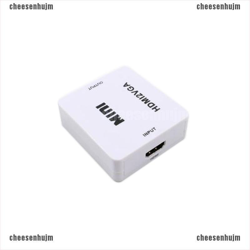 Hộp Chuyển Đổi Vga Sang Hdmi Full Hd 1080p Cho Pc Laptop Dv