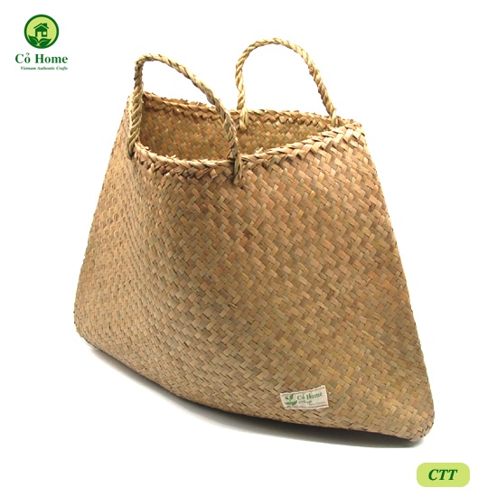 Làn/ túi đi chợ hạn chế nilon từ Cỏ Bàng- Cỏ Home
