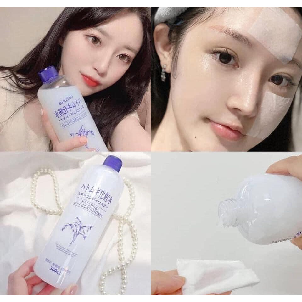 Nước hoa hồng Lotion Hatomugi Nhật bản – nước hoa hồng ý dĩ