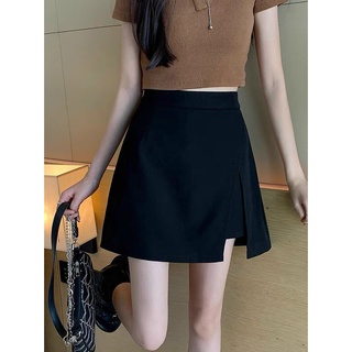 Chân váy thun bigsize xẻ vạt - đủ size từ 65-90kg