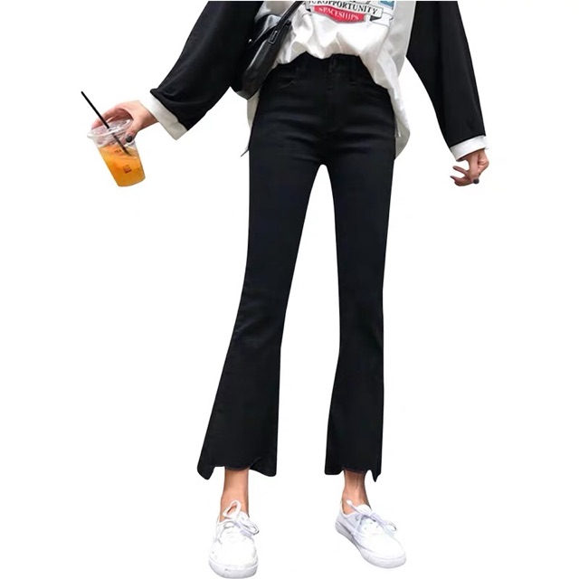 Quần Jean Giấy Ống Vẩy Phong Cách Hàn Quốc | BigBuy360 - bigbuy360.vn