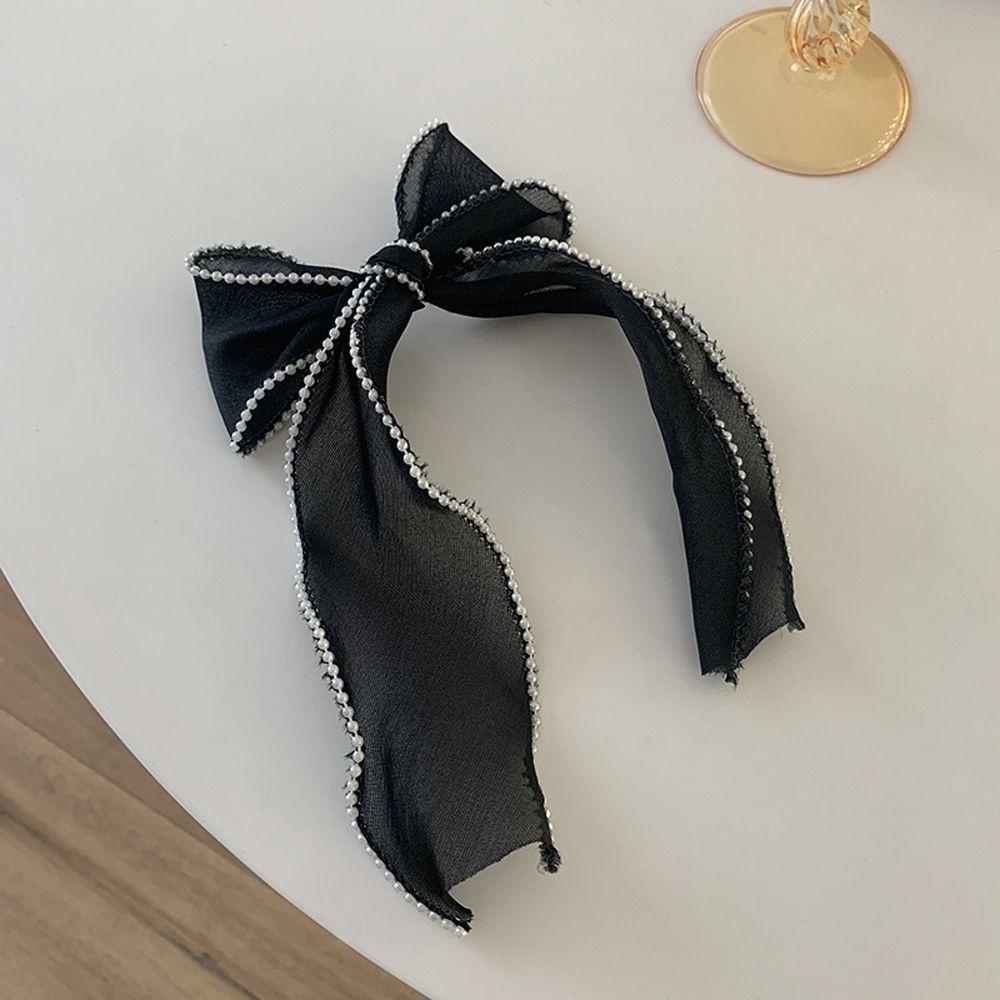 Kẹp Tóc Hình Nơ Phong Cách Hàn Quốc Sang Trọng