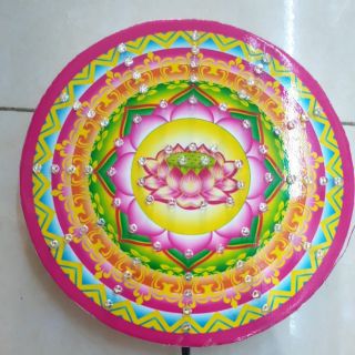 Đèn hào quang để bàn thờ quan âm loại (mỏng, nhỏ)