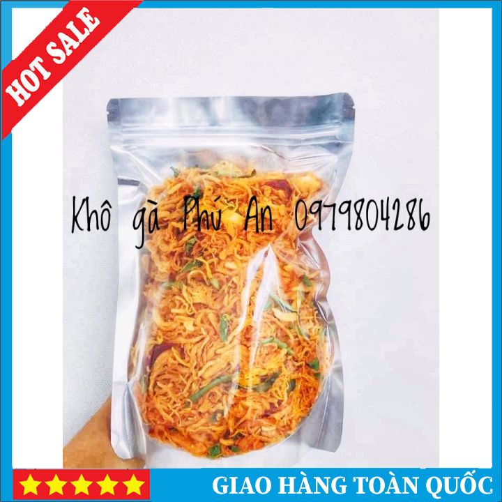 Khô Gà Lá Chanh Phú An Thơm Ngon Đặc Biệt Gói 1,5 kg(3zip 500gr)