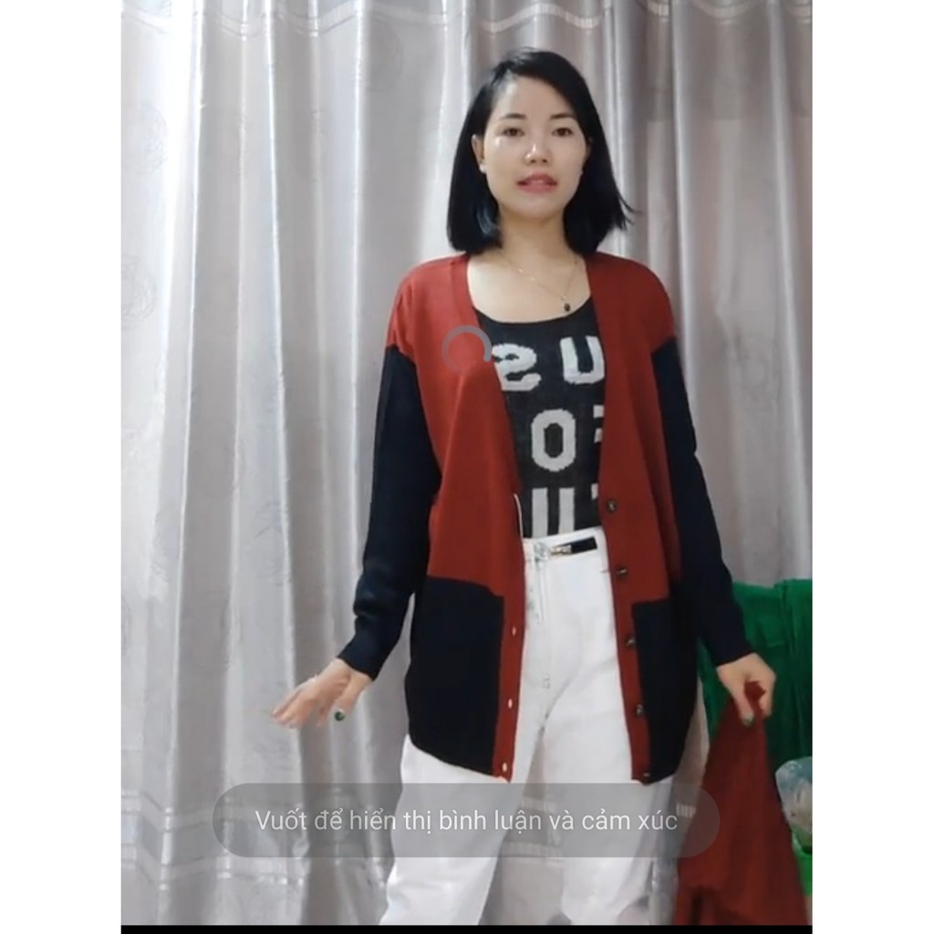Áo cadigan người lớn dành cho người 45-55kg | BigBuy360 - bigbuy360.vn