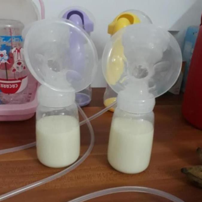 [ BH 12 tháng + Quà ] Máy hút sữa vắt sữa điện đôi Real Bubee, 9 cấp độ hút siêu mạnh, có matxa kích sữa