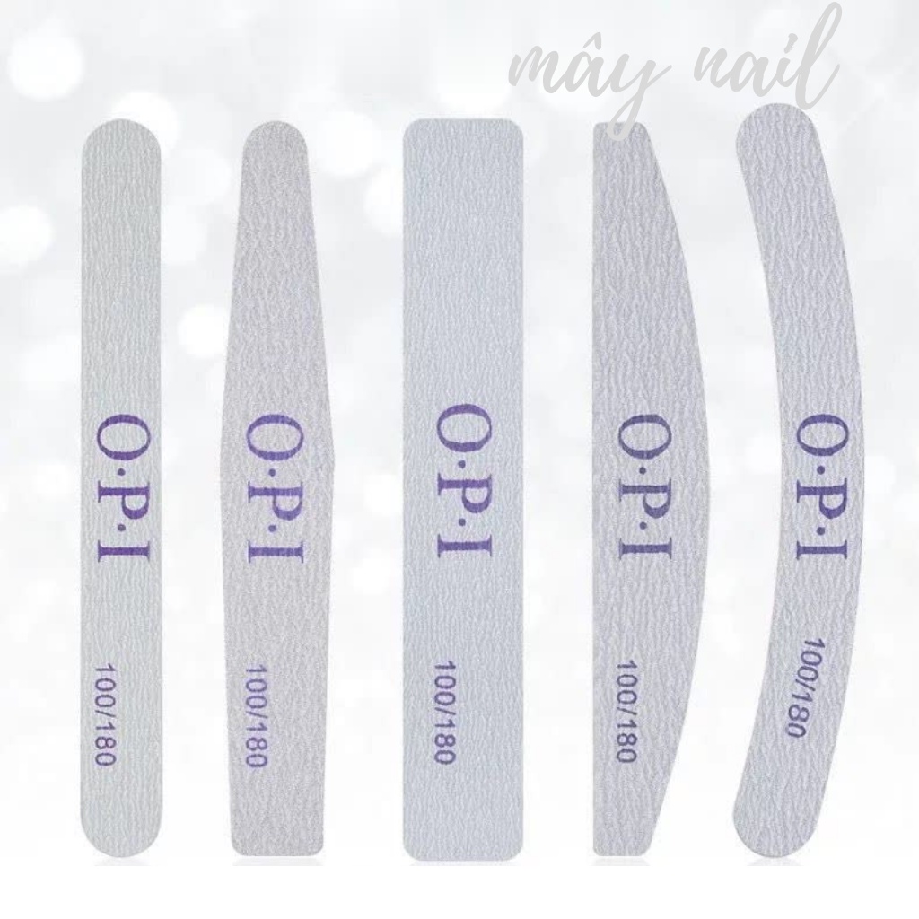 Dũa móng opi - loại dày đủ 5 hình chuyên dụng cho dân làm móng