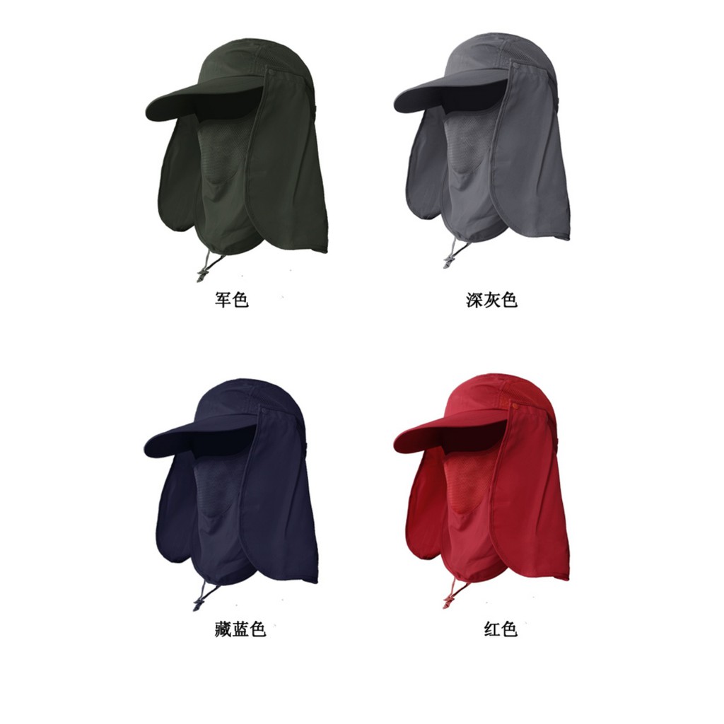 Nón Tai Bèo Che Phủ Toàn Diện 360 Độ Dành Cho Nam Nữ