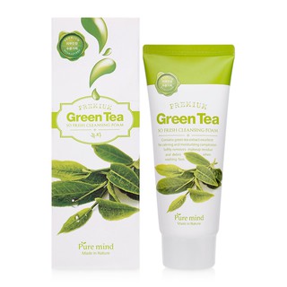 Sữa rửa mặt Pure mind Green Tea 100ml (Trà xanh)