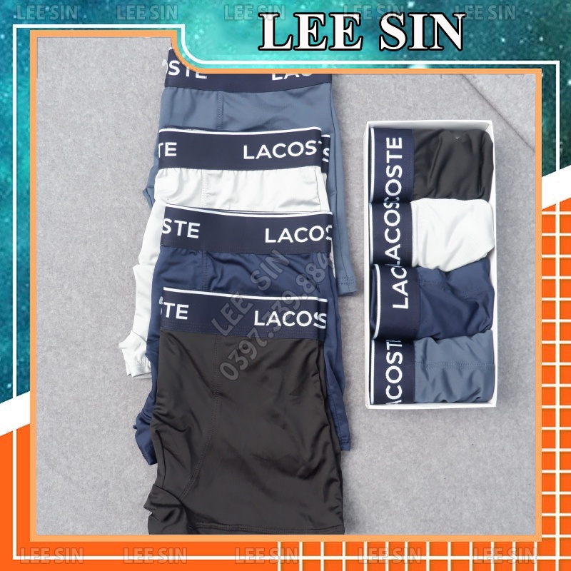 QUẦN LÓT NAM boxer thun lạnh, Quần sịp đùi nam thun lạnh Boxer - LEESIN