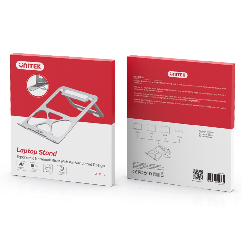 Giá đỡ Laptop OT 146L Unitek