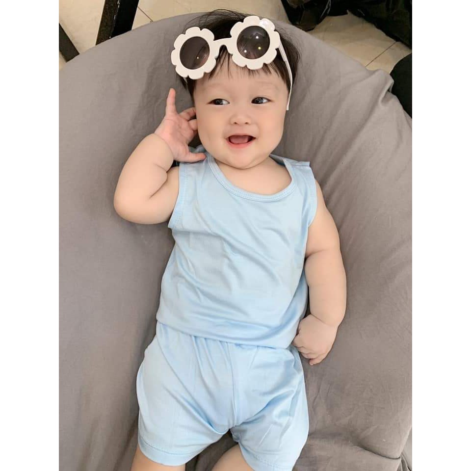 SALE BỘ 3 LỖ THUN LẠNH TRƠN MINKY MOM CHO BÉ SIZE 7-18KG(BLT)