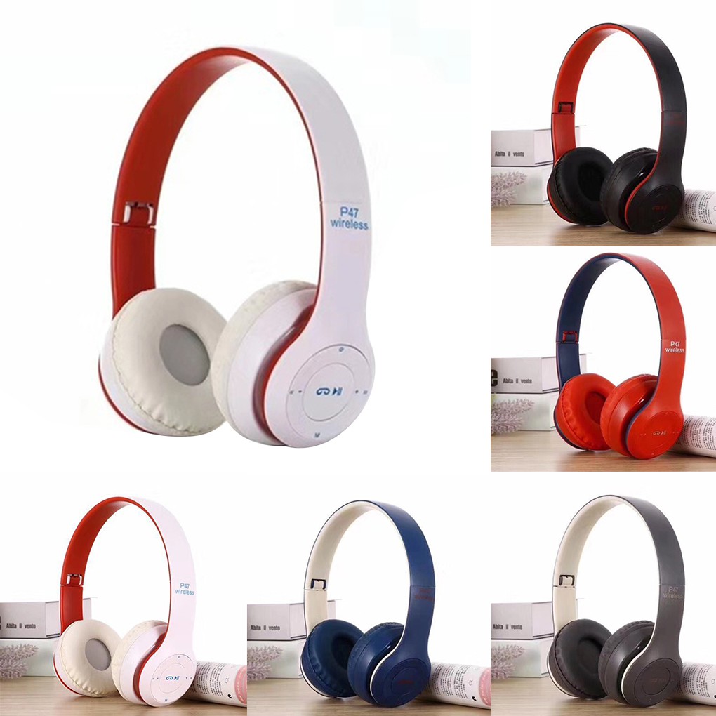 Tai Nghe Bluetooth 4.2 Không Dây P47 Cho Máy Mp3/Mp4