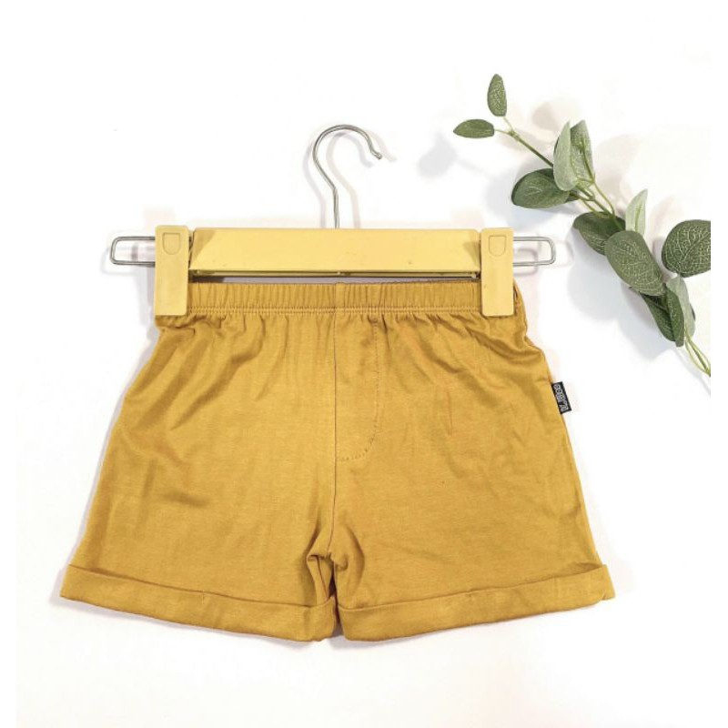 QUẦN ĐÙI SHORT THUN LẠNH PHONG CÁCH CHO BÉ 8-18 kg.