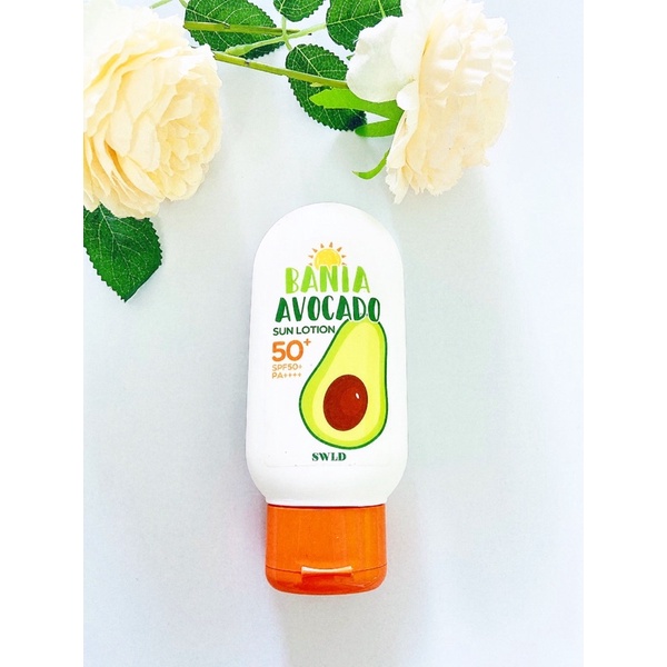 Lotion chống nắng 2in1 SWLD BANIA AVOCADO SUN LOTION CREAM 50 SPF+++ PA++++