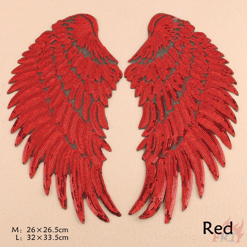 Miếng dán quần áo hình lông vũ（☸ INS Patch ☸）（L-11050）