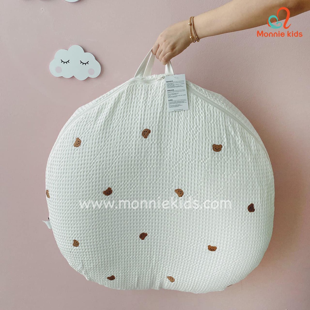 Vỏ gối chống trào ngược ROTOTO BEBE Airmesh, vỏ gối mềm mại thoáng mát cho bé - Monnie Kids