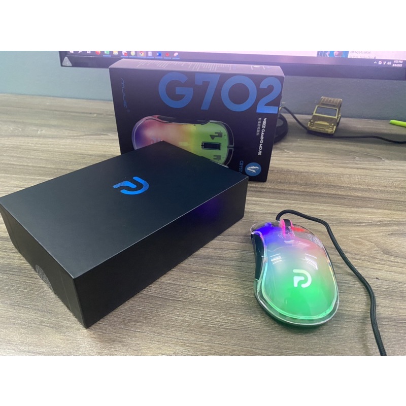 Chuột dây Gaming Máy Tính G702 Led Rgb Chuột vi tính Laptop Pc chơi game siêu nhạy cực đẹp MVT Store G702