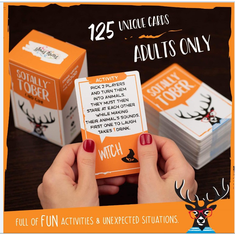 Bộ bài Sotally Tober Drinking Games T26