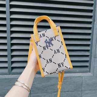 [CHÍNH HÃNG] Túi Đeo Chéo MLB Monogram Diamond Jacquard Phone Pouch