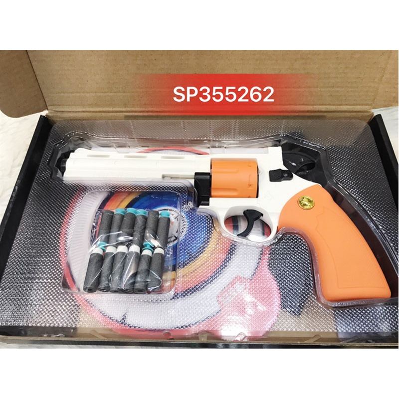 Đồ chơi Guns phóng mút trắng, X703-2R