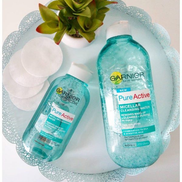 Nước tẩy trang mặt, mắt, môi Garnier Pure Active Micellar Cleansing Water 125ml (Hà Lan) | BigBuy360 - bigbuy360.vn