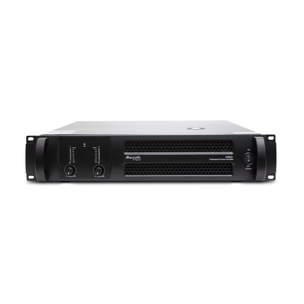Đẩy công suất 2 kênh dBacoustic D2800 chính hãng