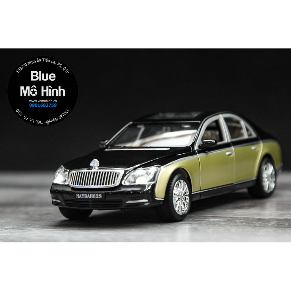 Blue mô hình | Xe mô hình Maybach tuyệt đẹp 1:24