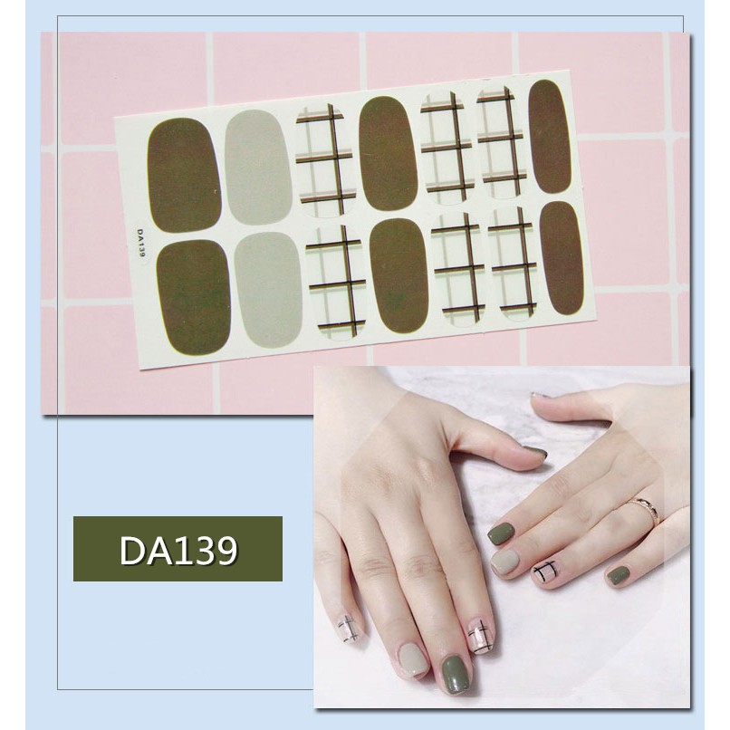 Bộ sticker dán móng tay trang trí 3D [Hot Deal] | BigBuy360 - bigbuy360.vn