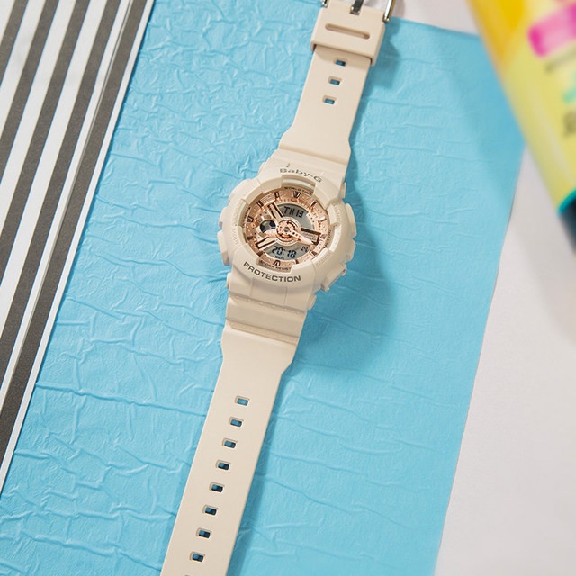 Đồng Hồ Casio Nữ dây nhựa BABYG BA-110CP-4ADR Chính Hãng