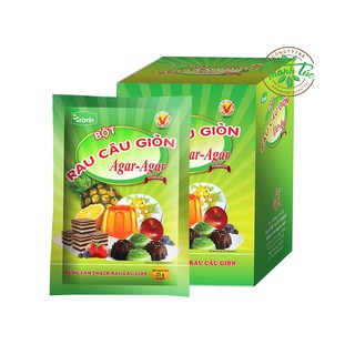 Bột Rau Câu Hoàng Yến Hộp 10 Gói