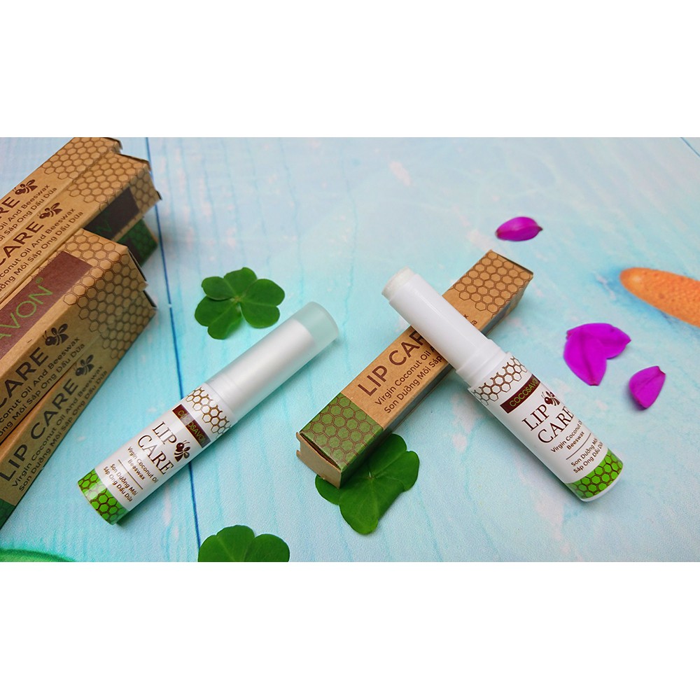 |Chính hãng| Son môi dầu dừa sáp ong vitamin E cho mua đông Cocosavon