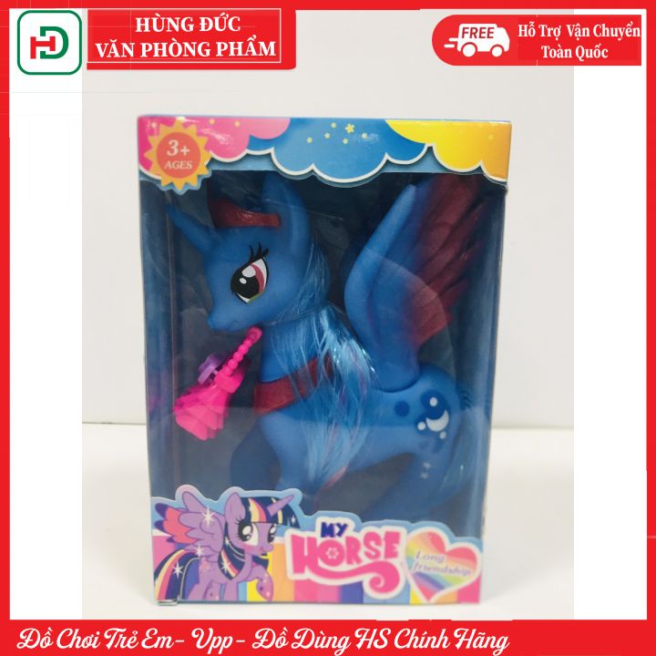 Đồ chơi ngựa Pony có đèn và nhạc- LOVELY HORSE cho bé gái bé trai