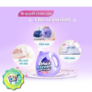 Nước giặt xả MaxKleen 2.4kg/túi