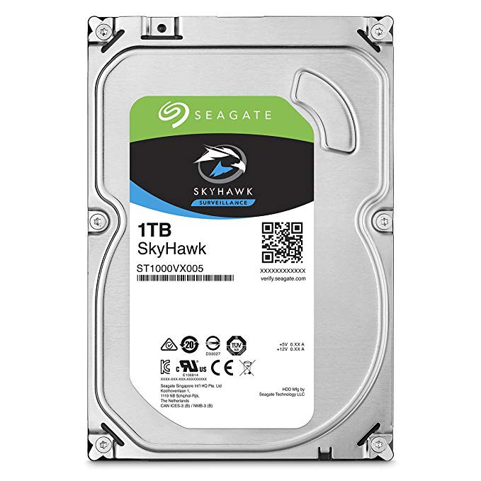 Ổ cứng Seagate Skyhawk Surveillance 1Tb 5900rpm( BH chính hãng 36 tháng)