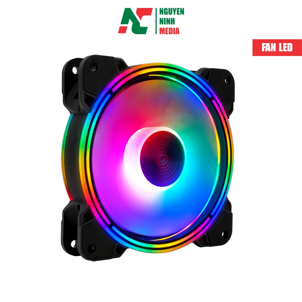 Fan Tản Nhiệt Fuhler 12Cm LED RGB - Hàng Chính Hãng