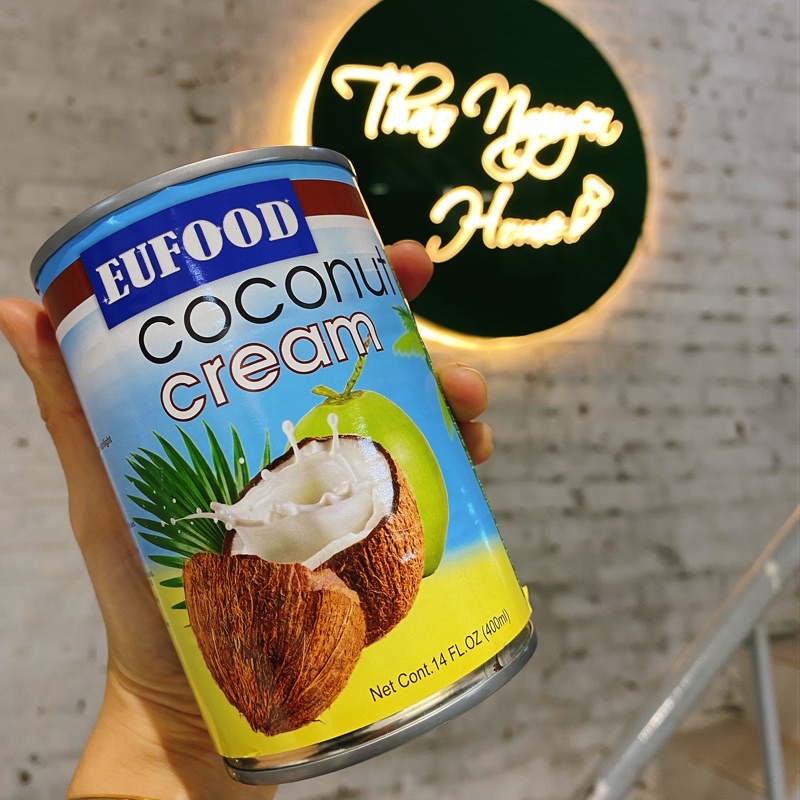 Nước Cốt Dừa date mới (Coconut Cream) Wonderfarm, Eufood…