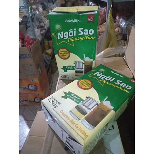 Sữa đặc giấy ngôi sao phương nam hộp lớn