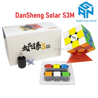 Rubik 3x3 diansheng solar s3m 2021 stickerless có nam châm