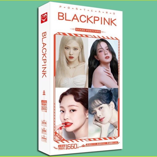 Hộp ảnh Postcard BlackPink mẫu 2104 1660 ảnh