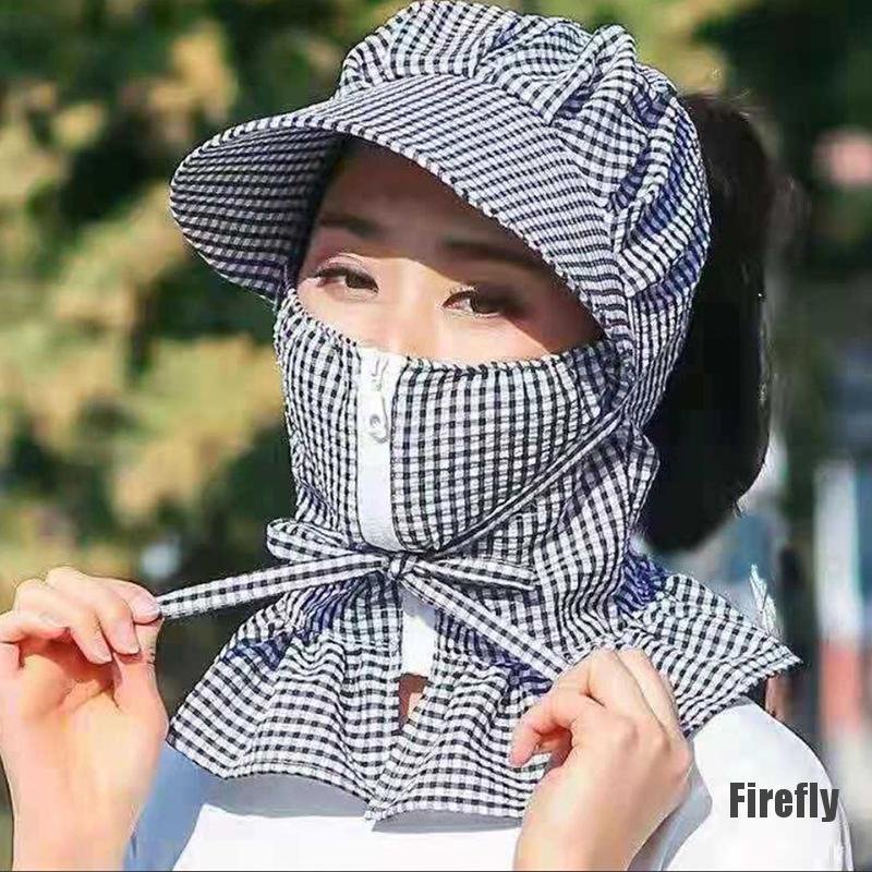 (Hàng Mới Về) Mũ Chống Nắng Chống Bụi Bảo Vệ Cho Nữ