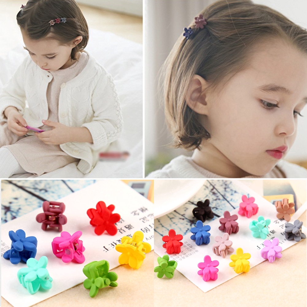 Sweet Candy Colors 3 / 5pcs Girls Hairpins Mini Hairclips