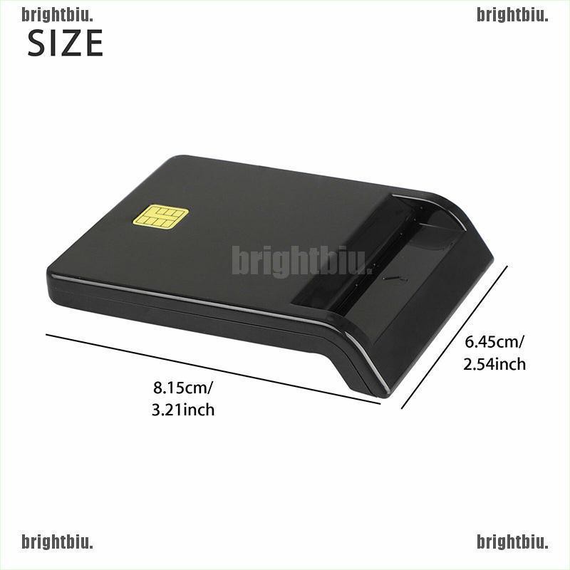 BIU USB2.0 Smart Card Reader DOD Military CAC Common Access-Bank Card-ID For Mac OS[VN]