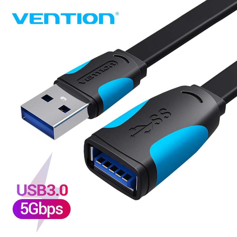 Dây Cáp Nối Dài Usb 3.0 Vention Usb 3.0 Cho Laptop Pc Usb 3.0