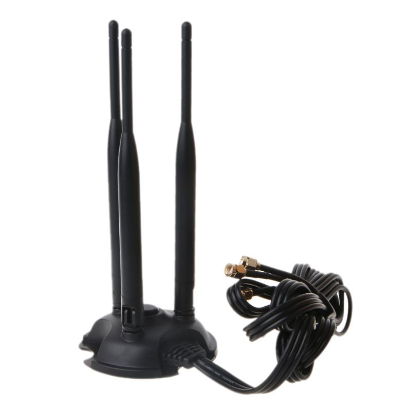 Ăng Ten WiFi Băng Tần Kép RP-SMA 2 4GHz 5 8GHz Cho Thẻ Không Dây