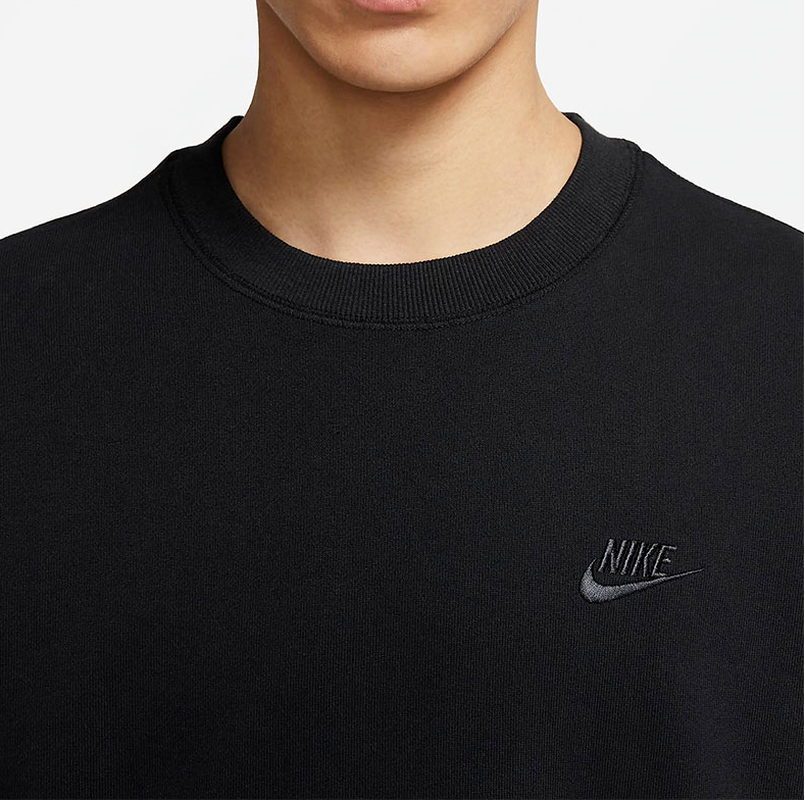 NIKE Áo Thun Nam Dài Tay Cổ Tròn Thời Trang