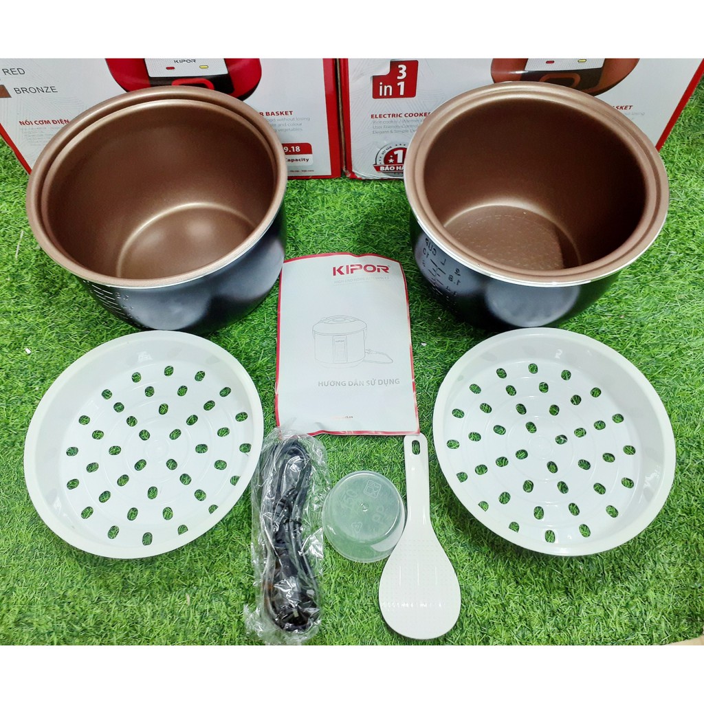Nồi cơm điện Kipor, model cao cấp KP-N8518 và KP-N869.18, loại 1.8L, 700W, BH 12 tháng | BigBuy360 - bigbuy360.vn