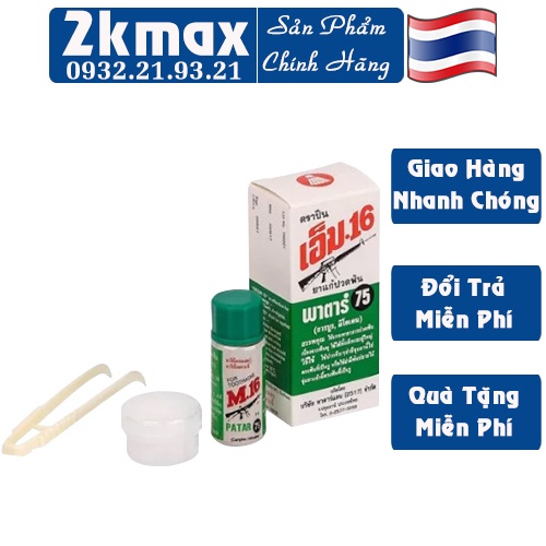 DẦU GIẢM ĐAU RĂNG 75 M16 3ML CHÍNH HÃNG THÁI LAN