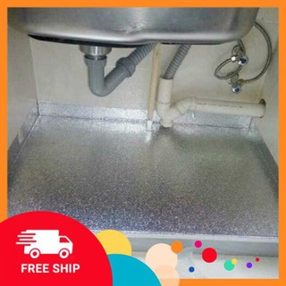 Cuộn giấy bạc dán bếp 2mx60cm